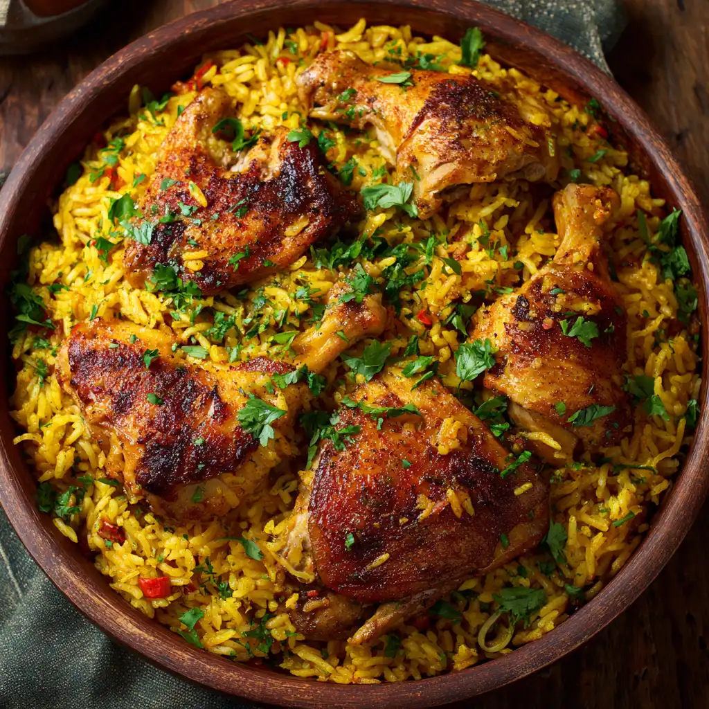 Chicken and Yellow Rice recipe