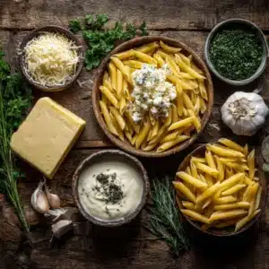 Ingredients for Pasta Wezzie Recipe