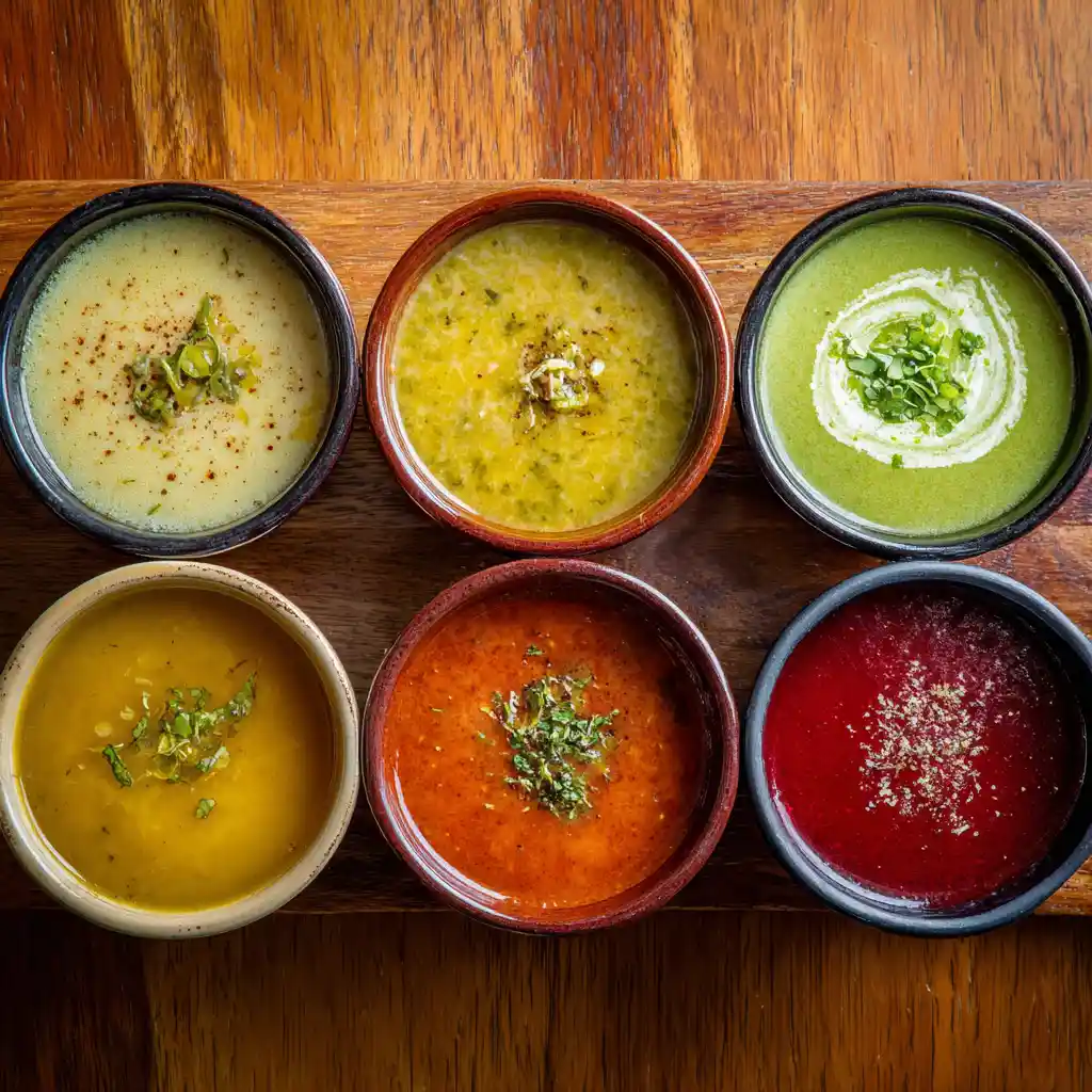 Five types of Bear Creek Soups