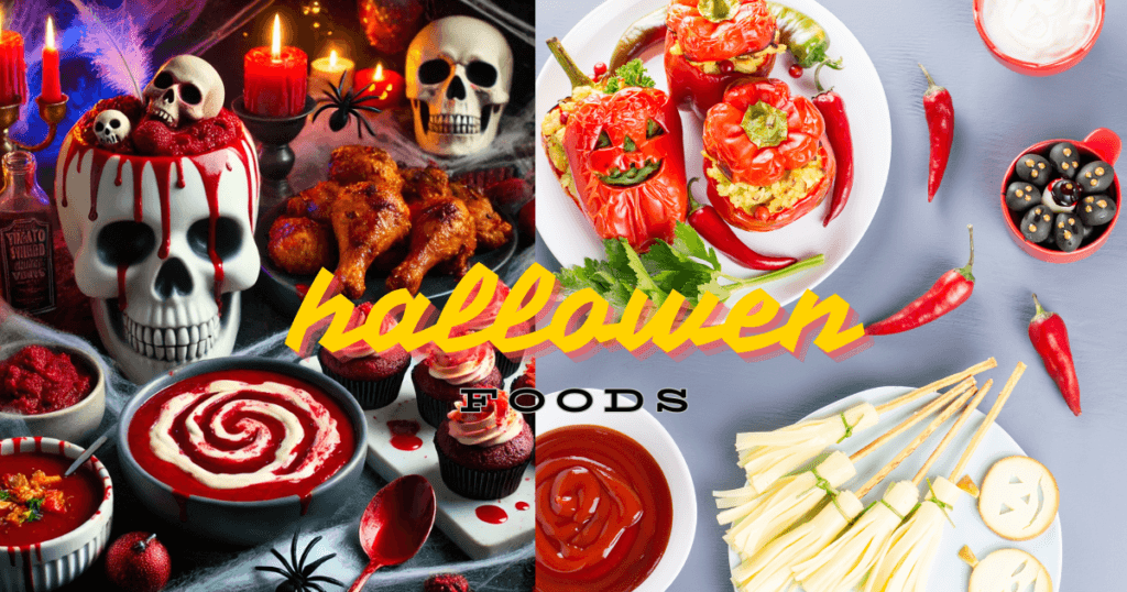 Blood-Themed Halloween Food