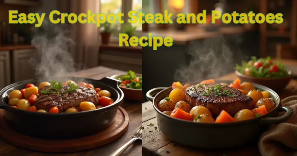 Easy Crockpot Steak and Potatoes Recipe