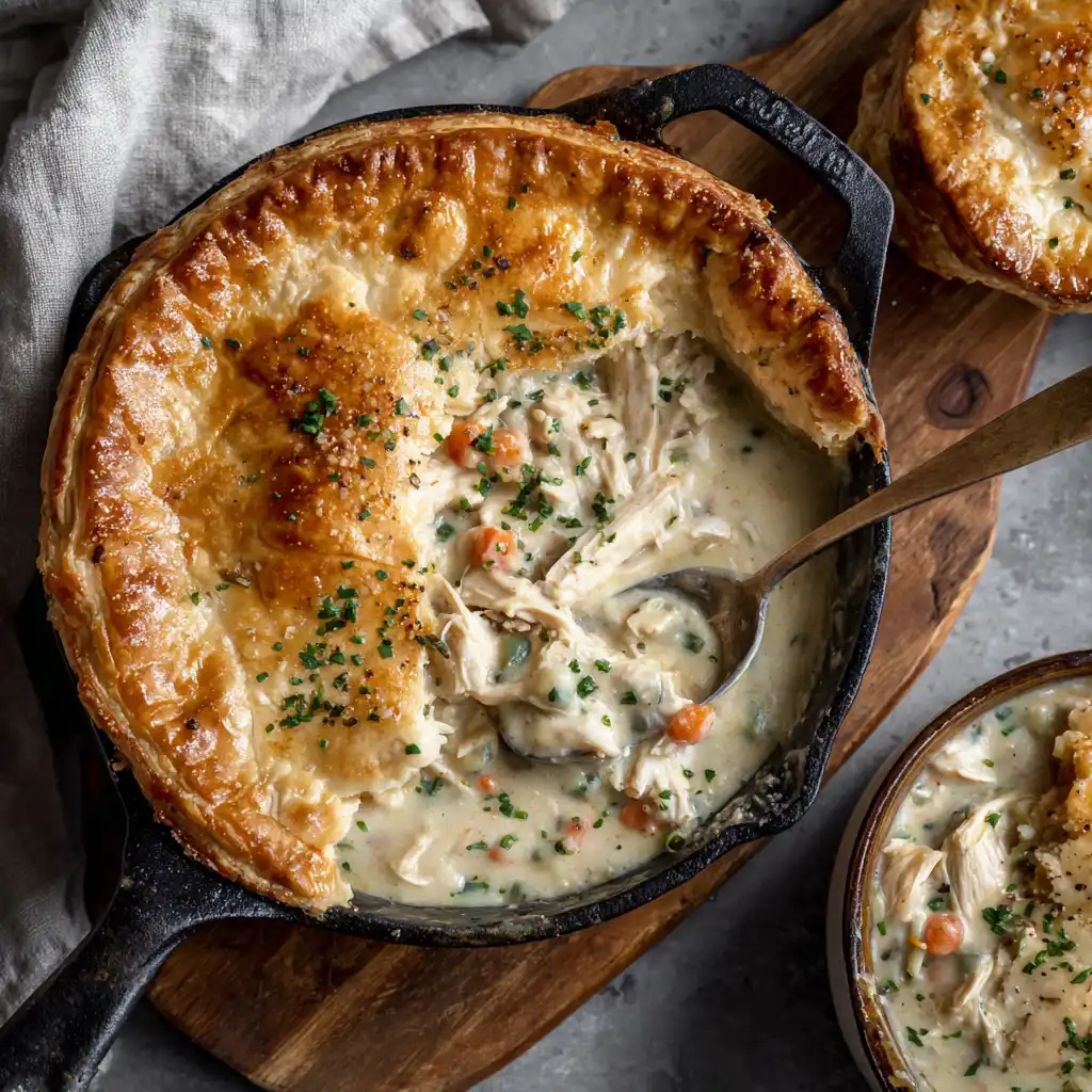 Chicken Pot Pie with Cream of Chicken Soup
