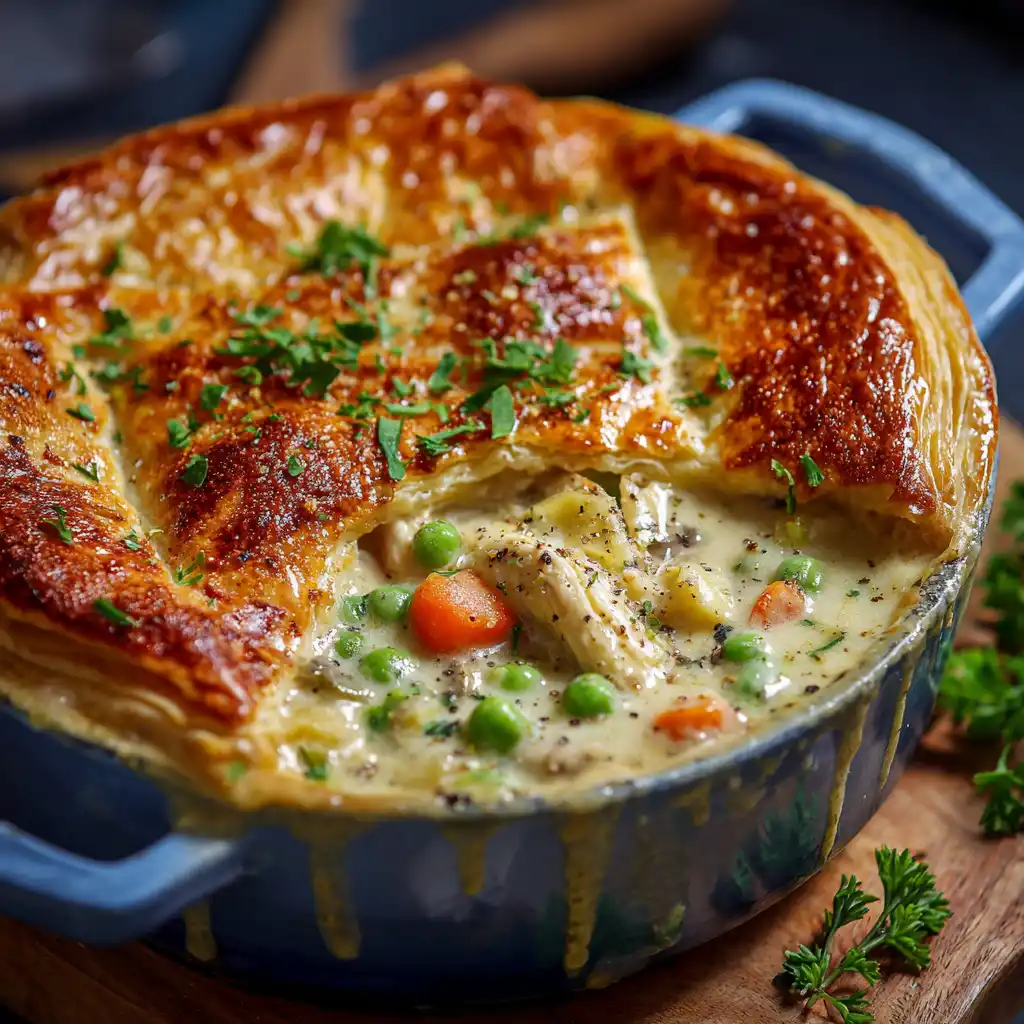 Chicken Pot Pie with Cream of Chicken Soup