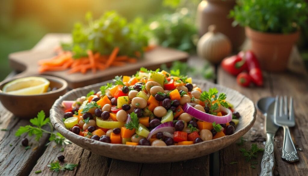 Dense Bean Salad