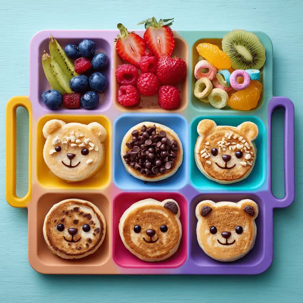 Kid-friendly breakfast board