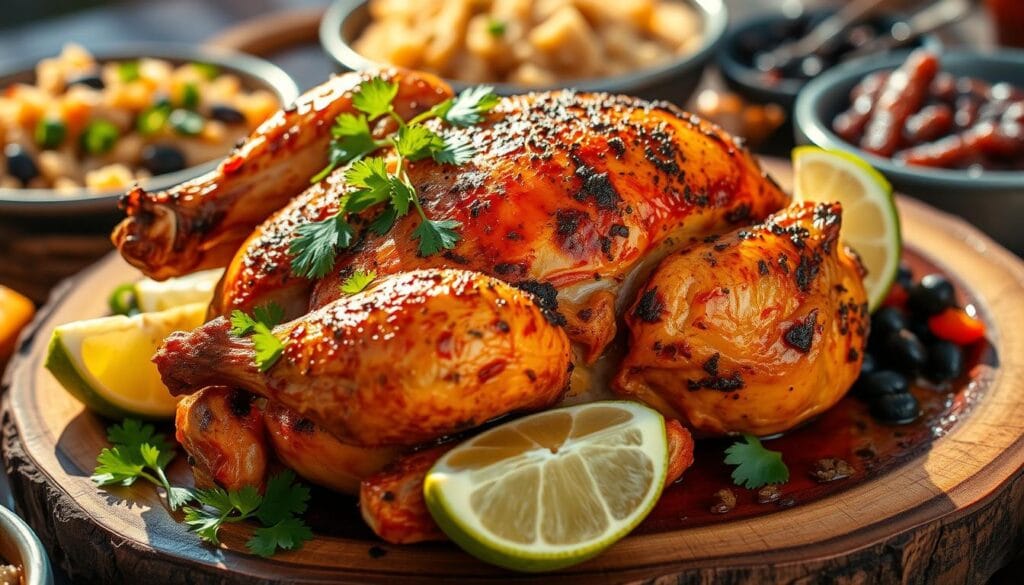 Delicious Brazilian Roasted Half Chicken Recipe