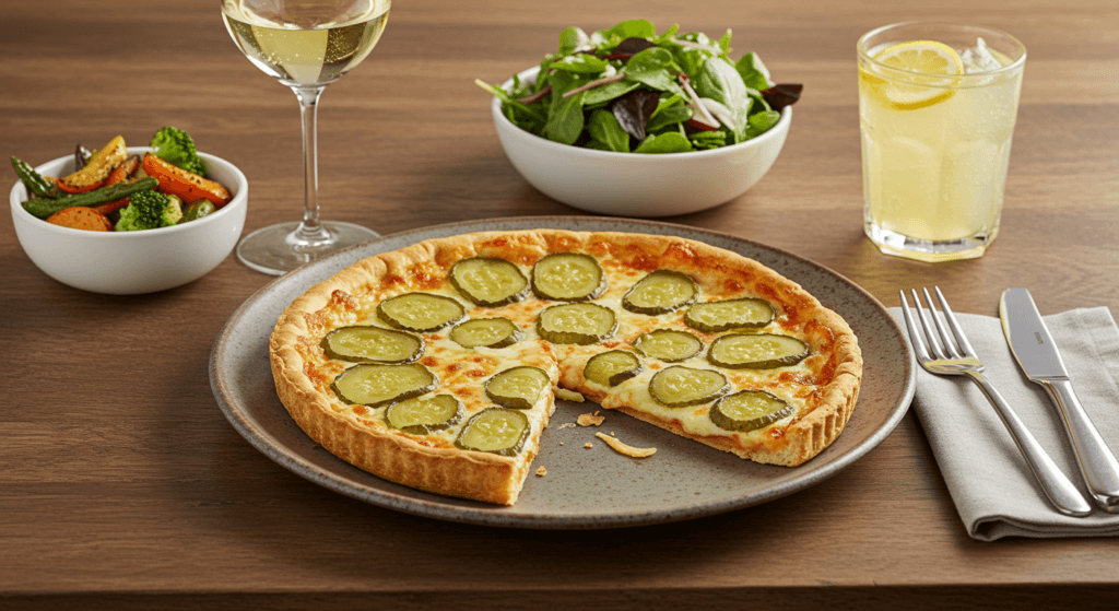 Pickle pie pizza
