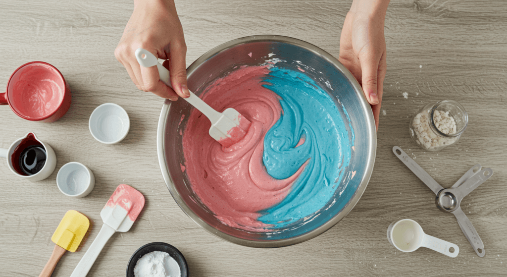 Gender Reveal Cake