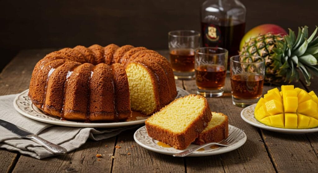 Caribbean Festival Rum Cake Recipe