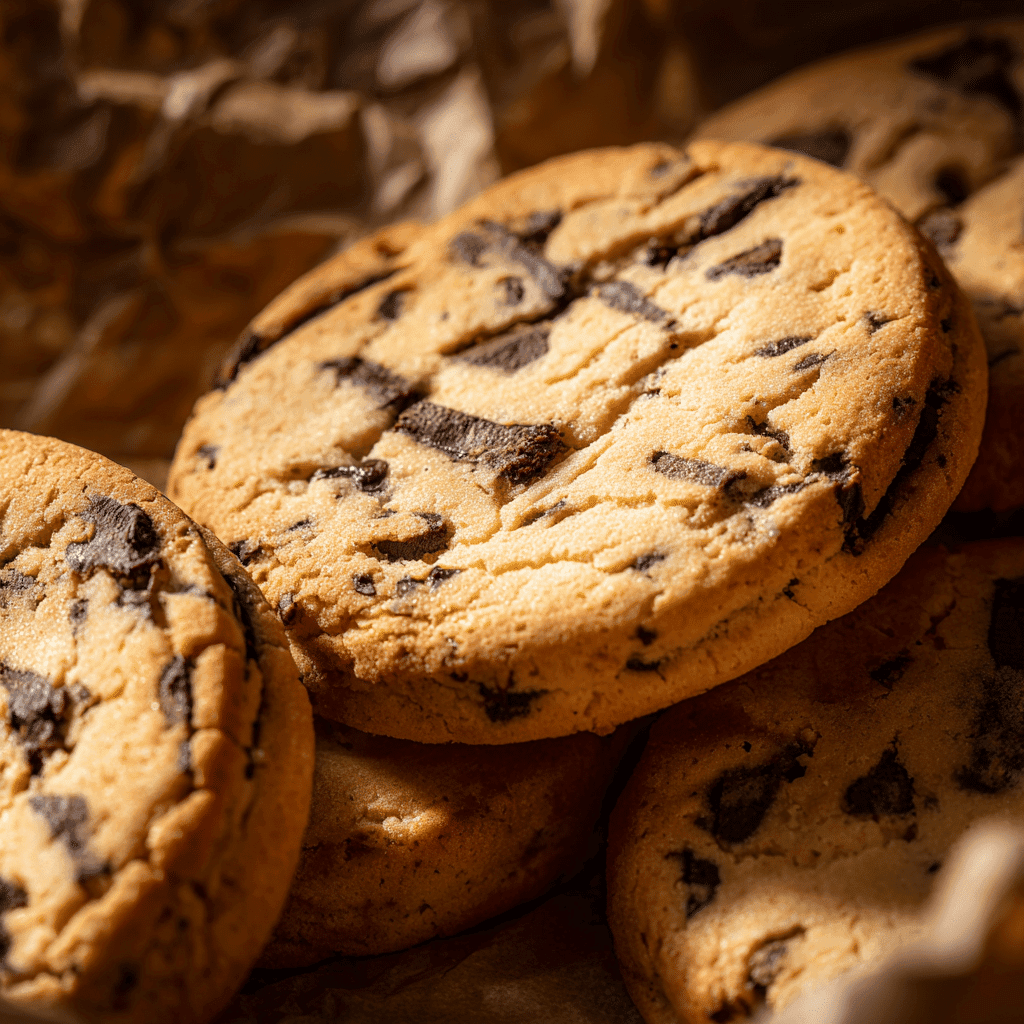 Freshly baked protein cookies recipes with chocolate chips