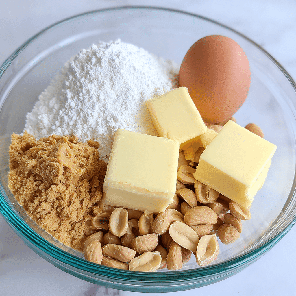 Mixing ingredients for 4-ingredient protein cookies recipes