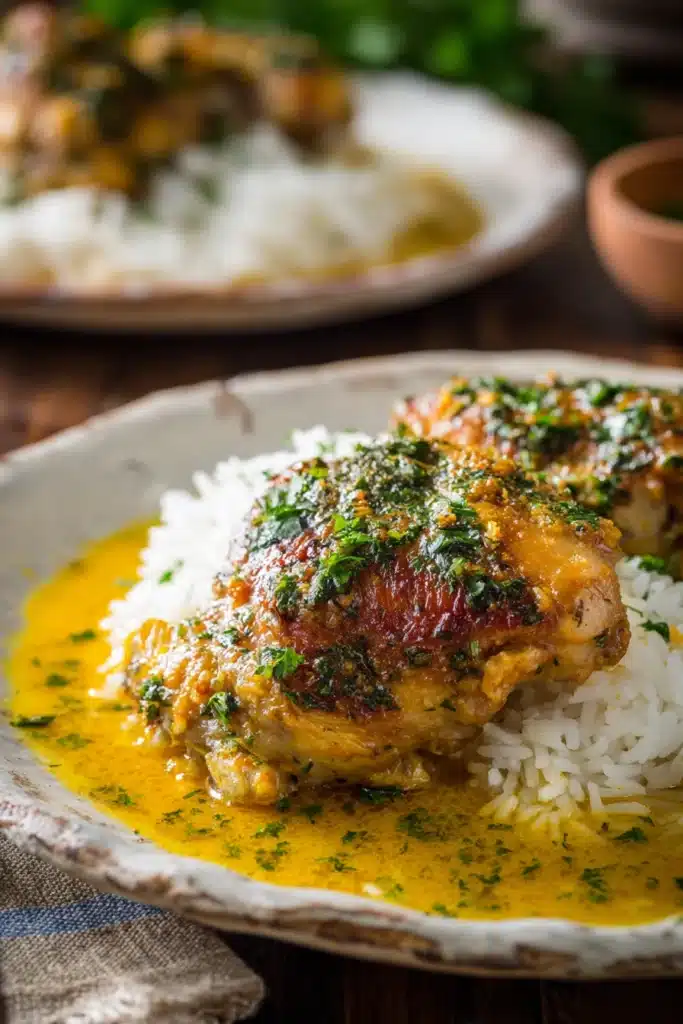 Final Serving of Chicken Mozambique