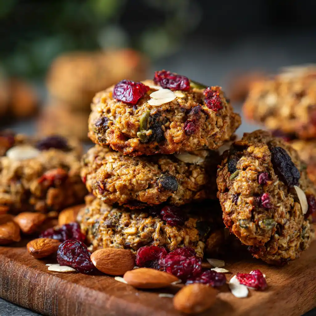 Healthy Nut & Seed Energy Cookies
