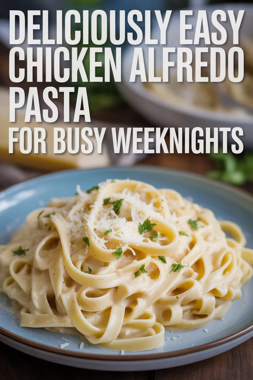 Deliciously Easy Chicken Alfredo Pasta for Busy Weeknights
