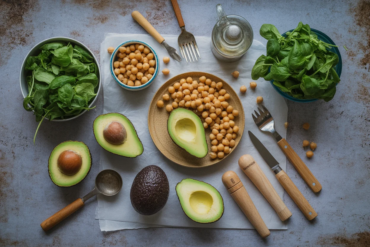Satisfying Chickpea & Avocado Sandwich for Easy Lunches