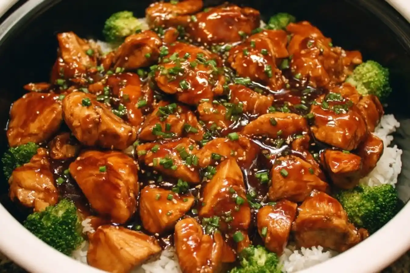 Dump and Go Crockpot Teriyaki Chicken
