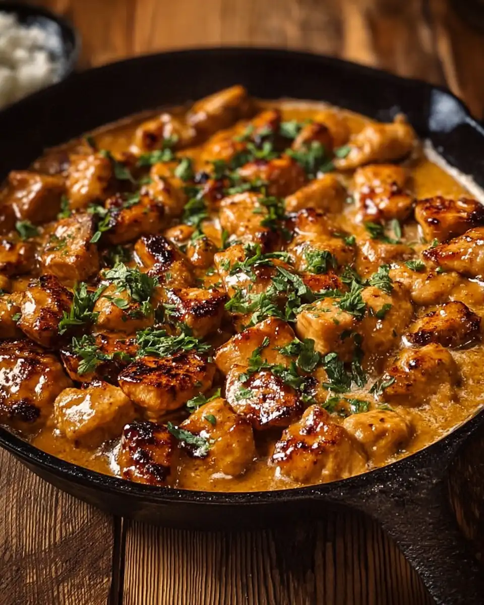 Texas Roadhouse Butter Chicken Skillet