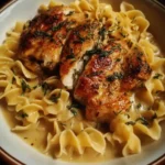 Chicken with Buttered Noodles