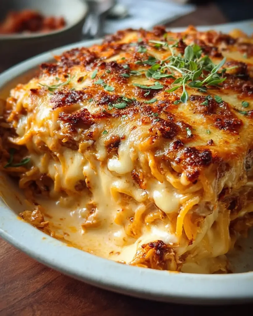 Cheesy Chicken Spaghetti