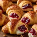 Cranberry Cream Cheese Crescent Bites