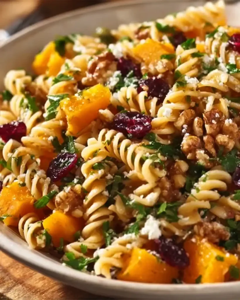 Fall Harvest Pasta Salad