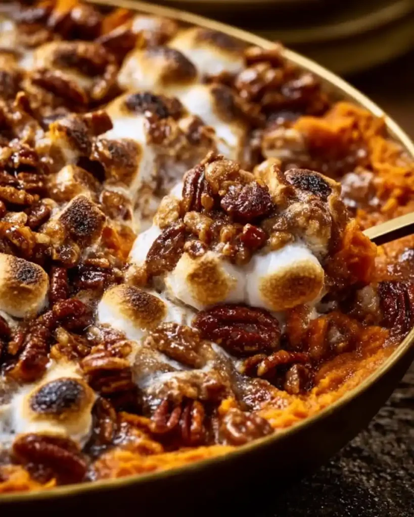 Southern Maple Sweet Potato Casserole