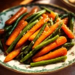 Honey Glazed Carrots & Green Beans