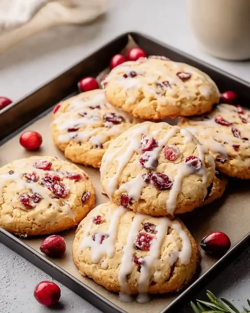 Christmas Cranberry Orange Cookies