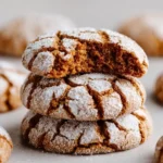 Gingerbread Crinkle Cookies