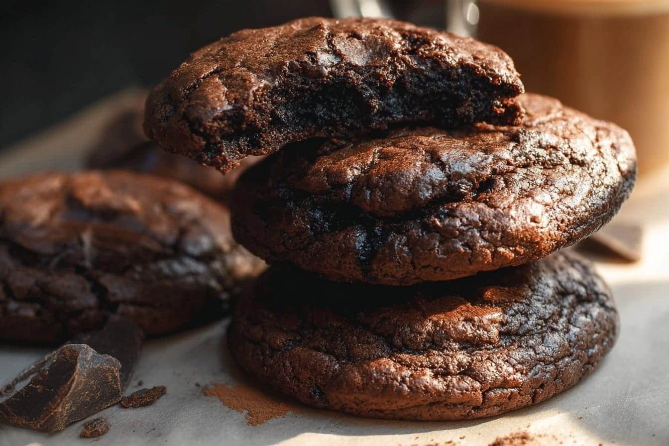 Sourdough Discard Brownie Cookies