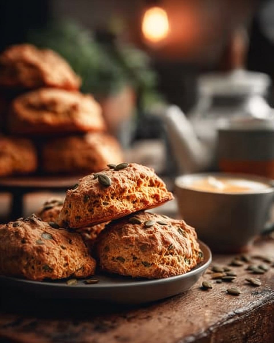 Pumpkin Cardamom Scones