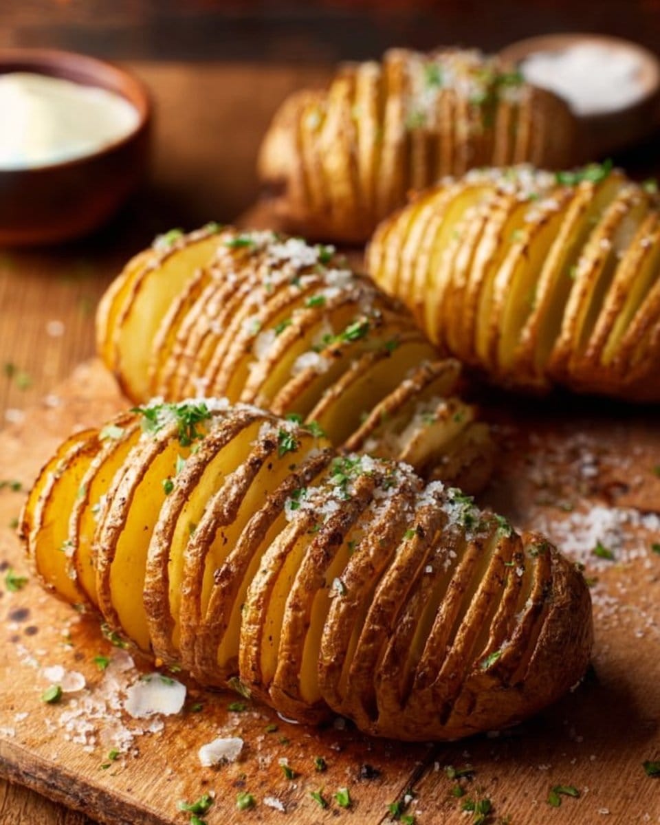 Hasselback Potatoes