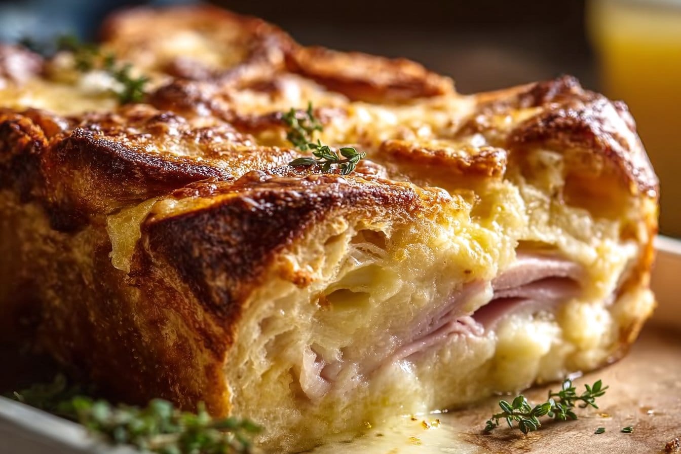 Monte Cristo Breakfast Casserole