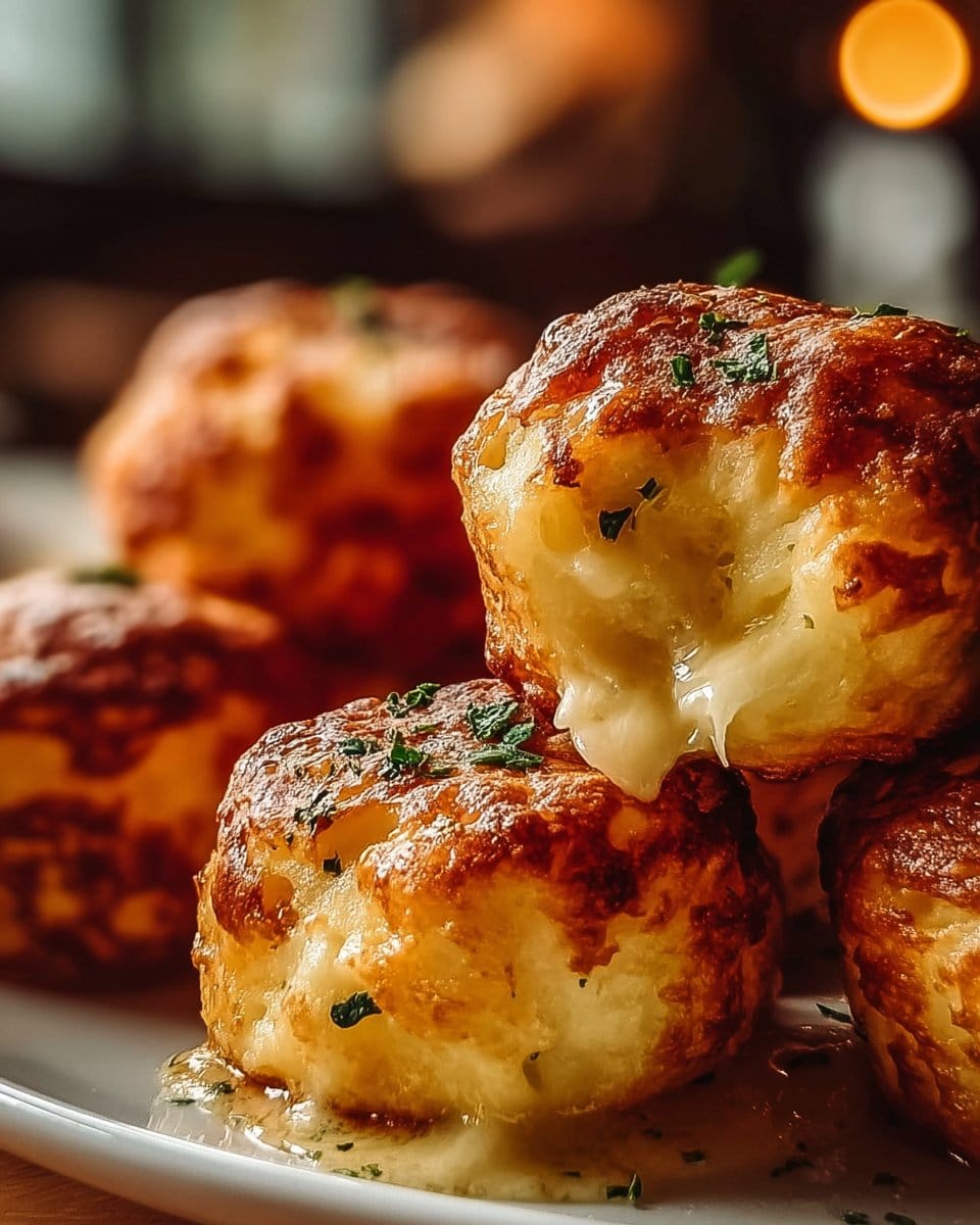 Mashed Potato Cheese Puffs