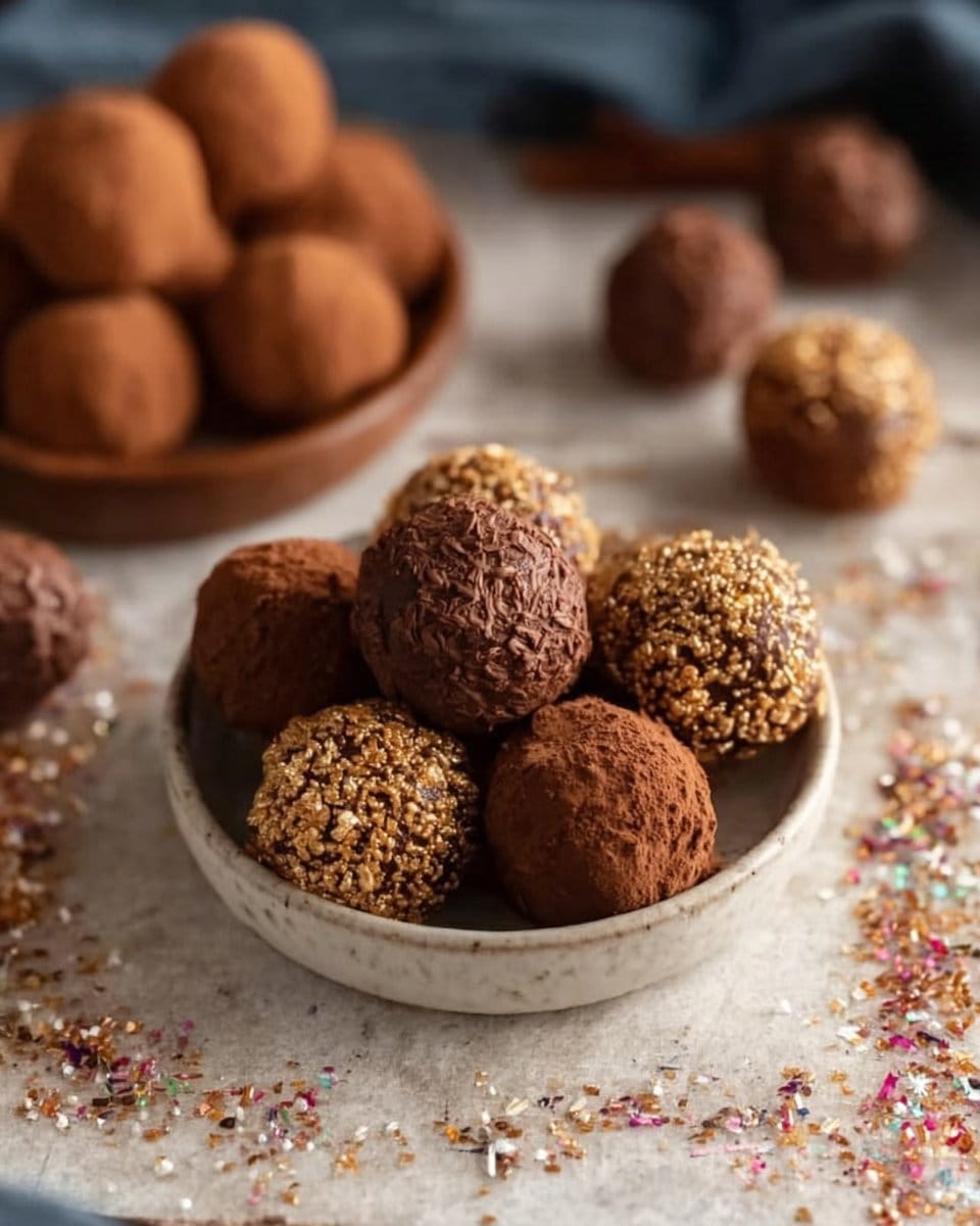 Christmas Rum Truffles