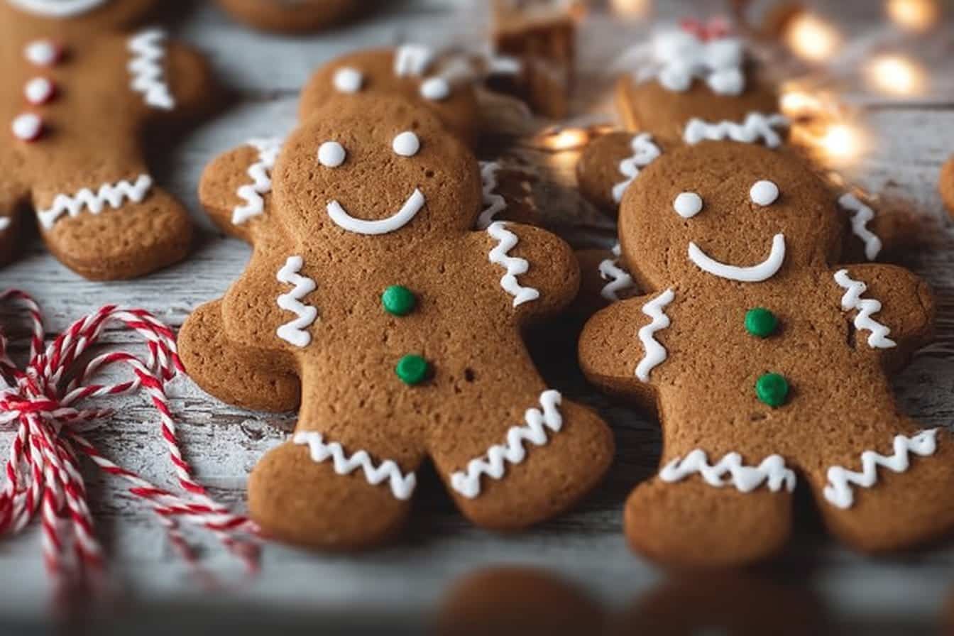 Soft & Chewy Gingerbread Men Cookies