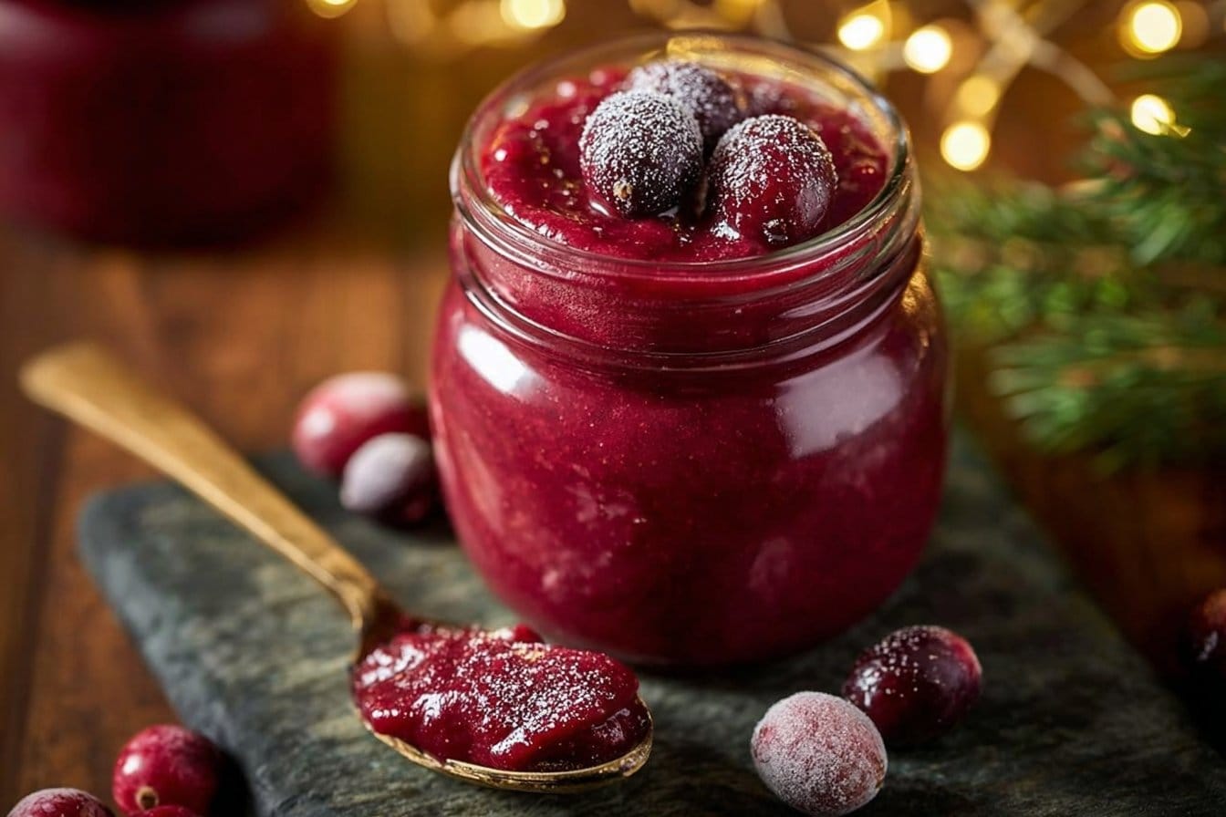 Cranberry Curd