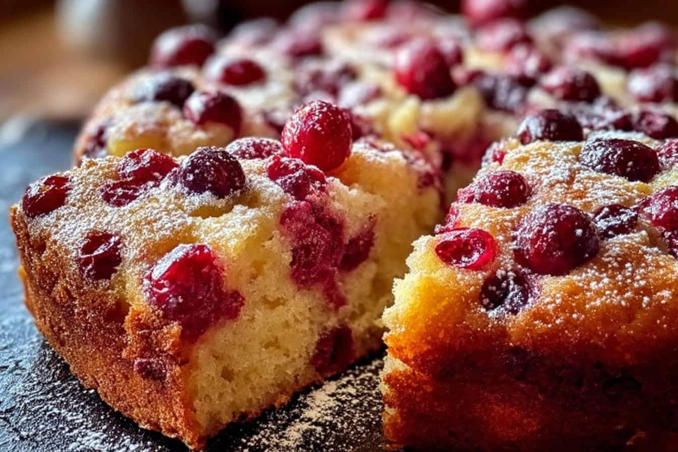 Cranberry Orange Breakfast Cake