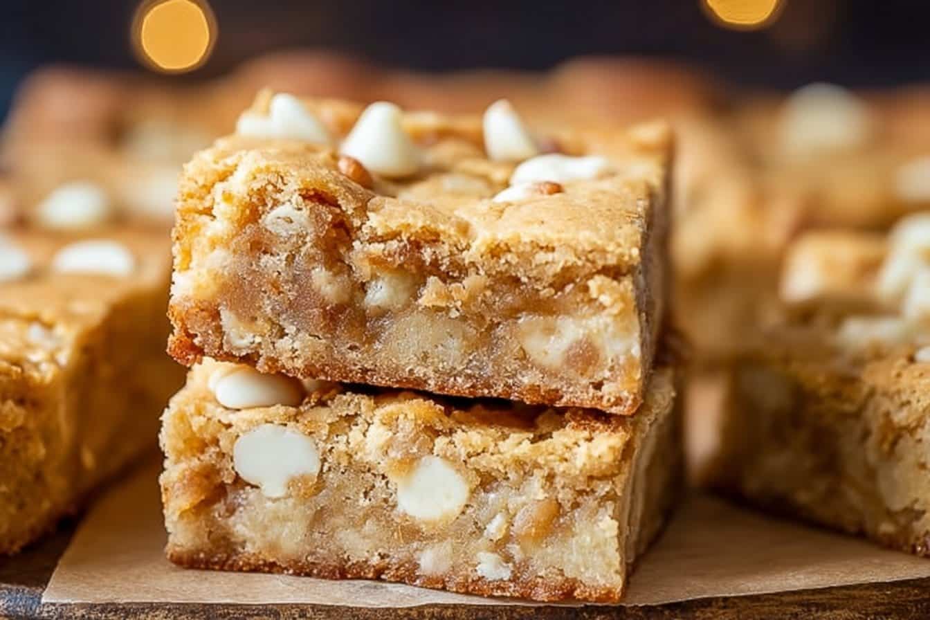 White Chocolate Blondies