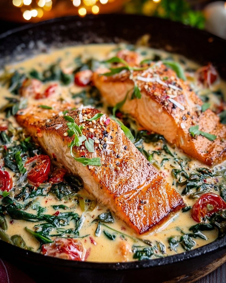 Creamy Tuscan Salmon