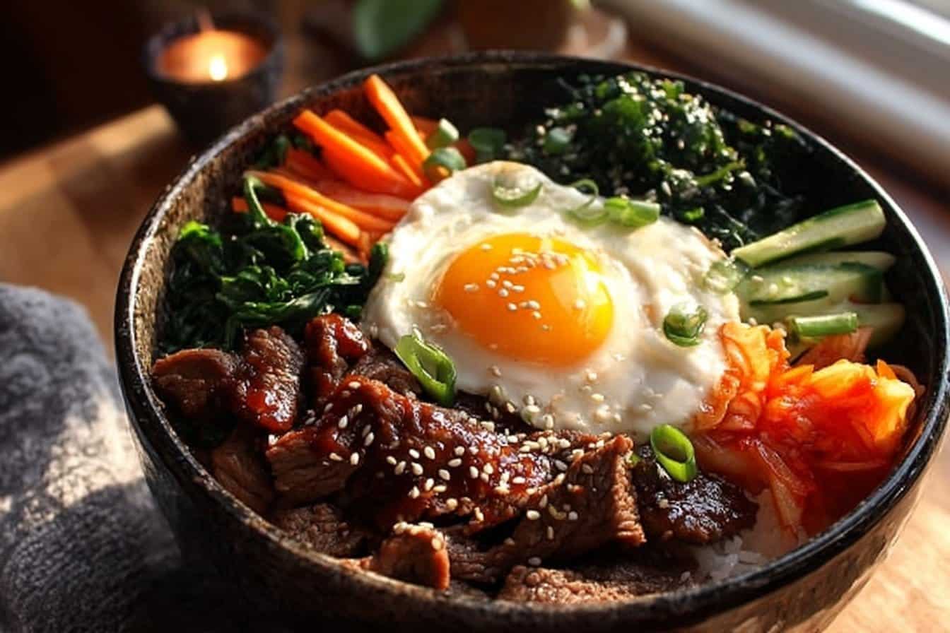 Korean Beef Bibimbap Bowl
