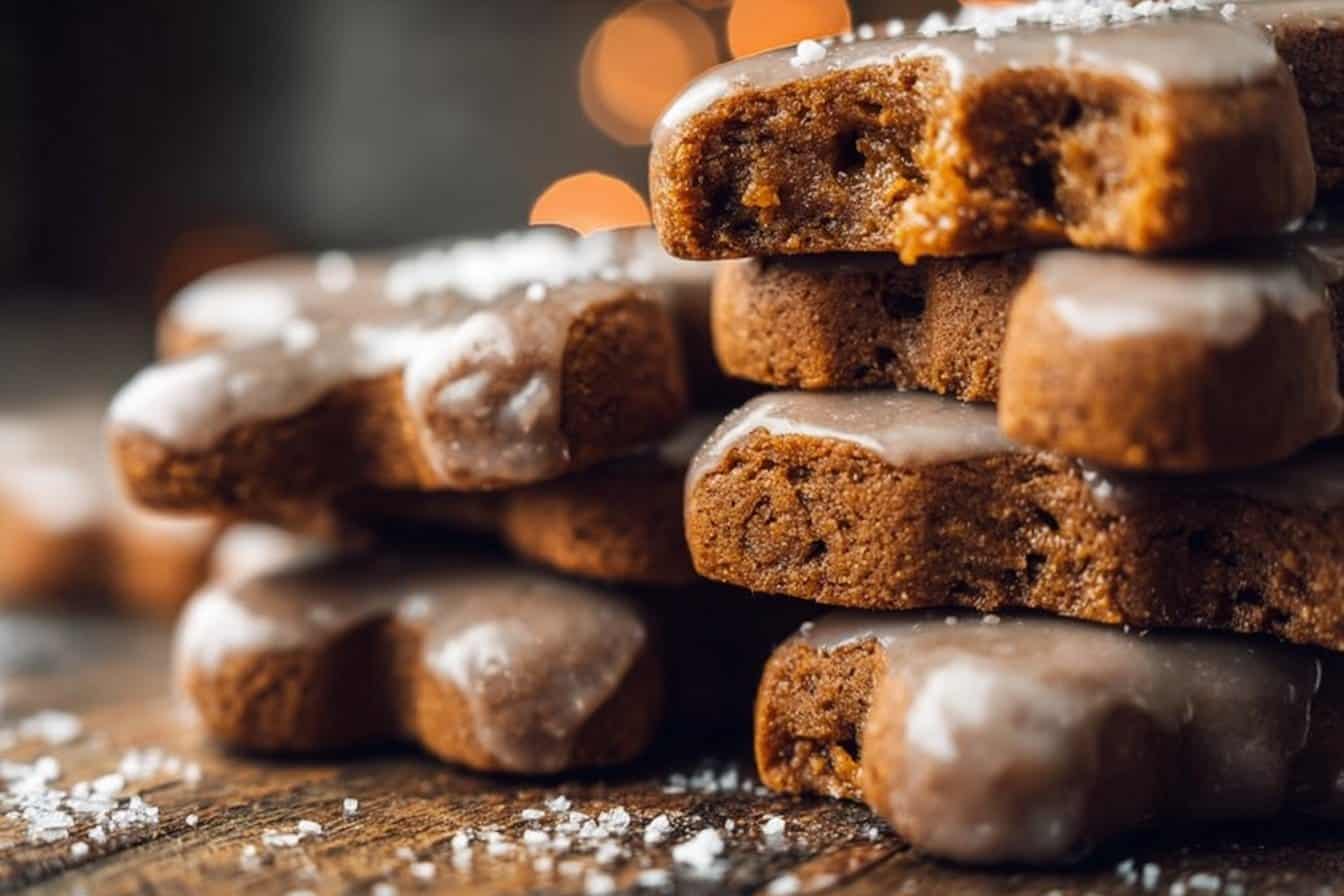 Chewy Gingerbread Man Cookies
