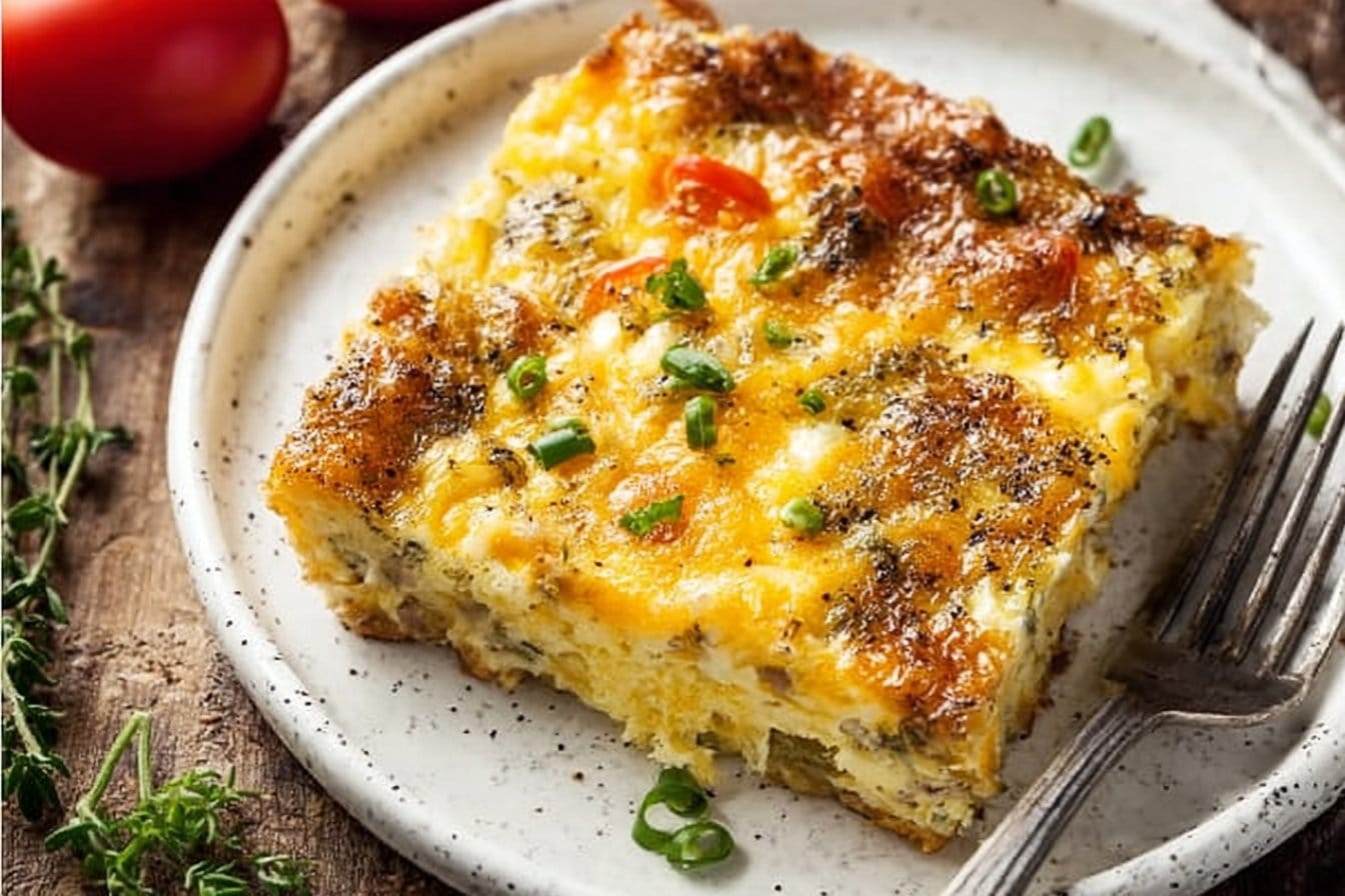 High Protein Egg Casserole