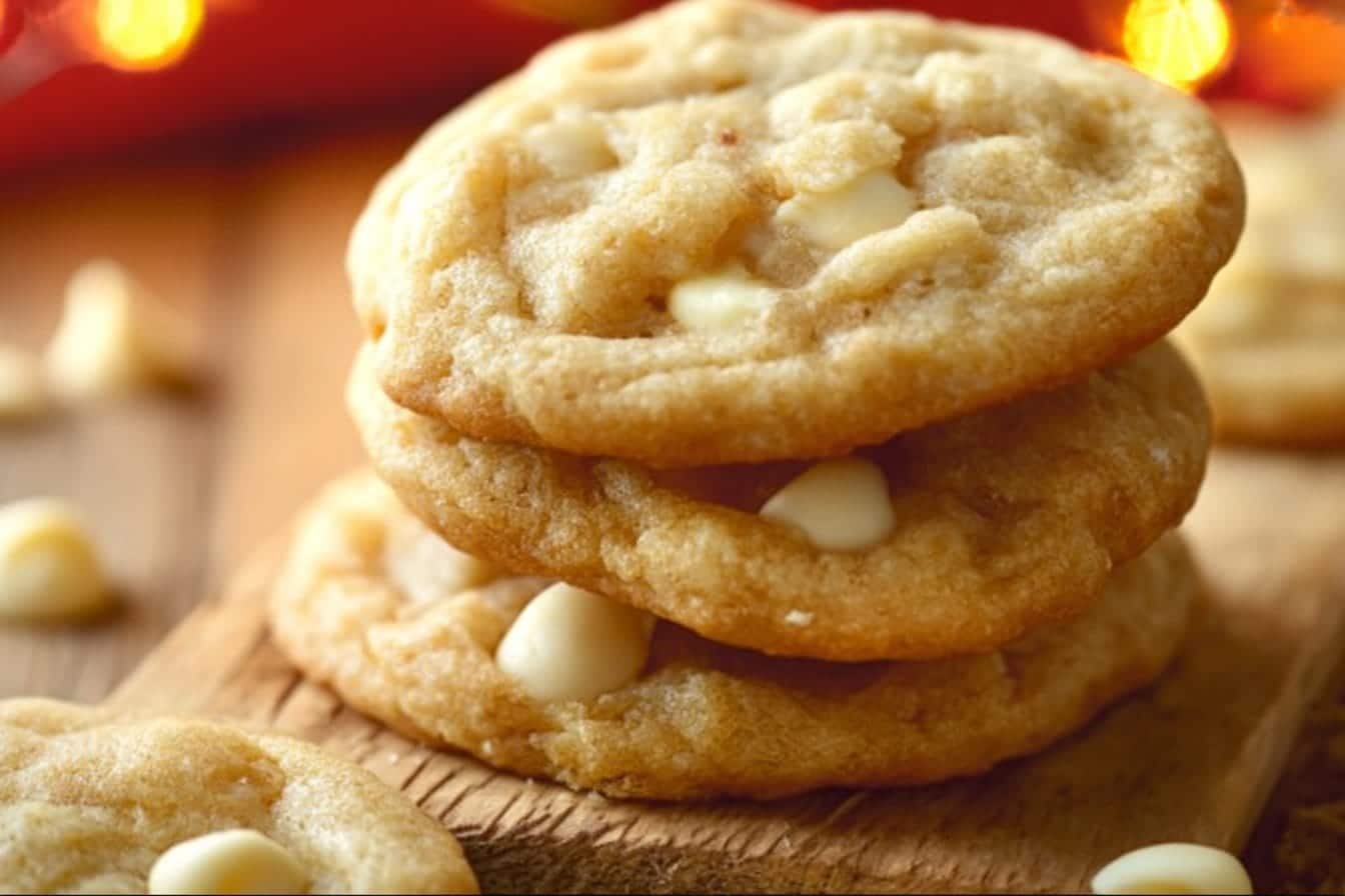 Lemon White Chocolate Chip Cookies