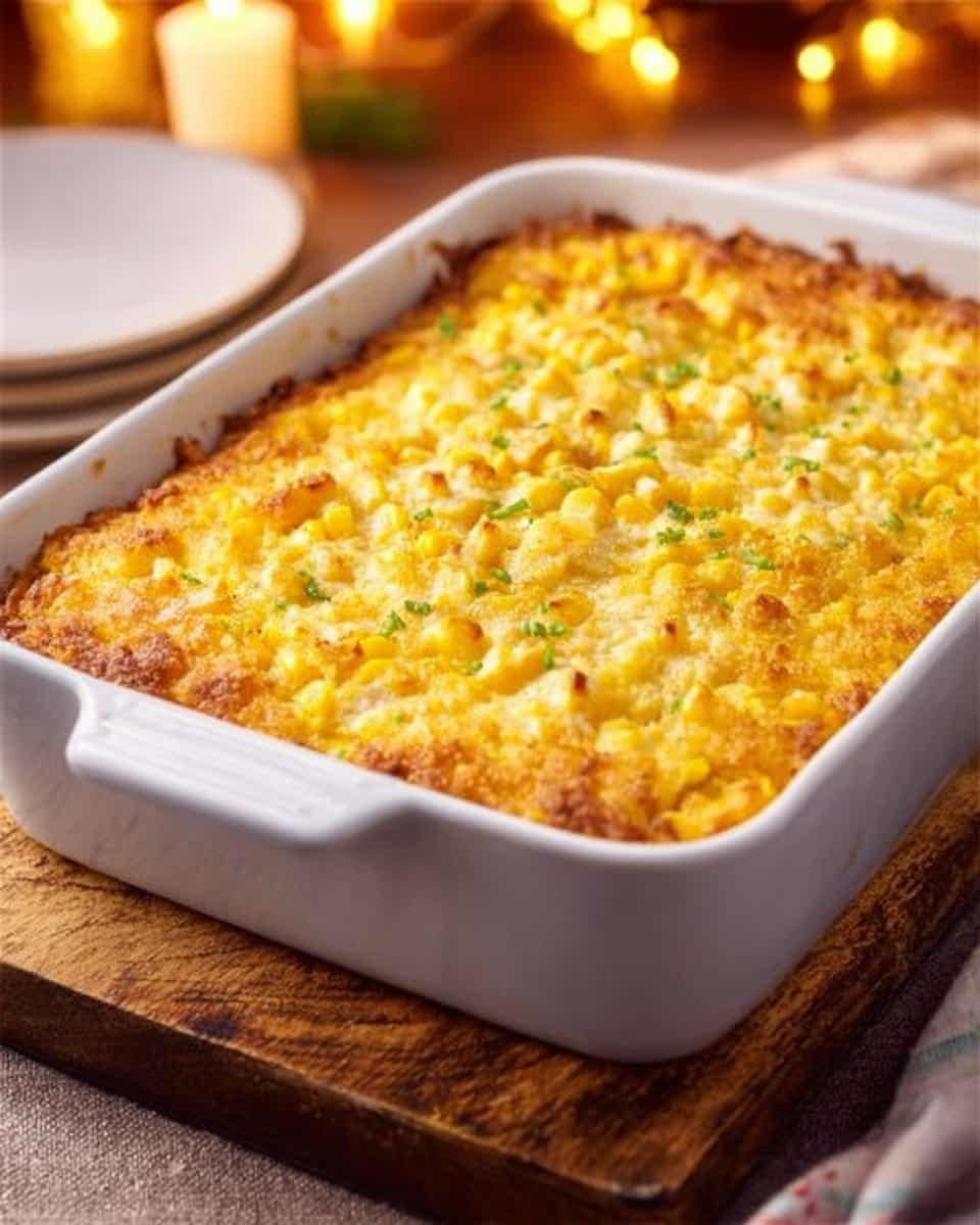 Cream Cheese Corn Casserole