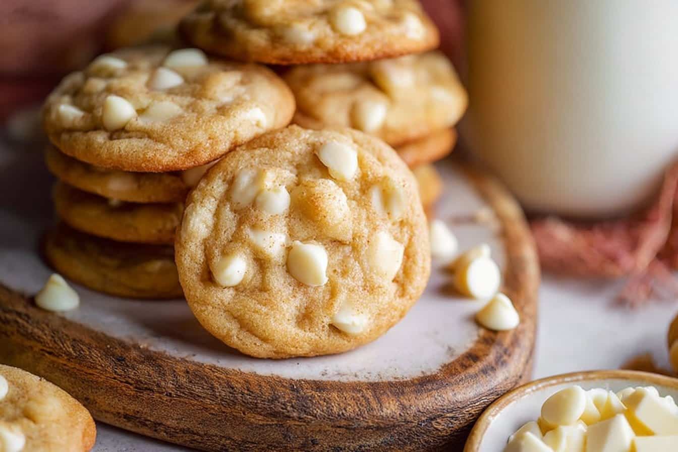 White Chocolate Chip Cookies