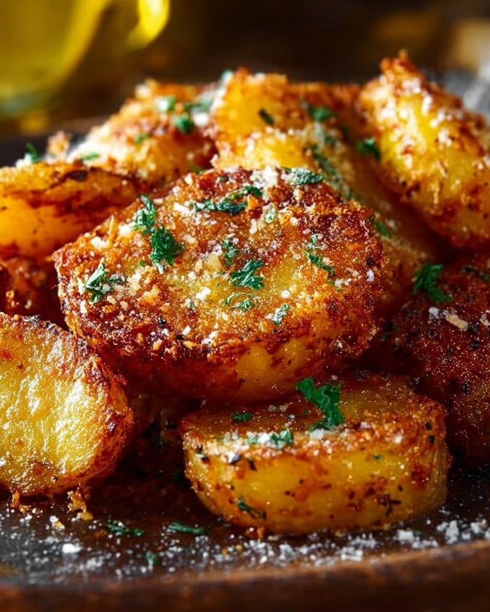 Crispy Parmesan Potatoes