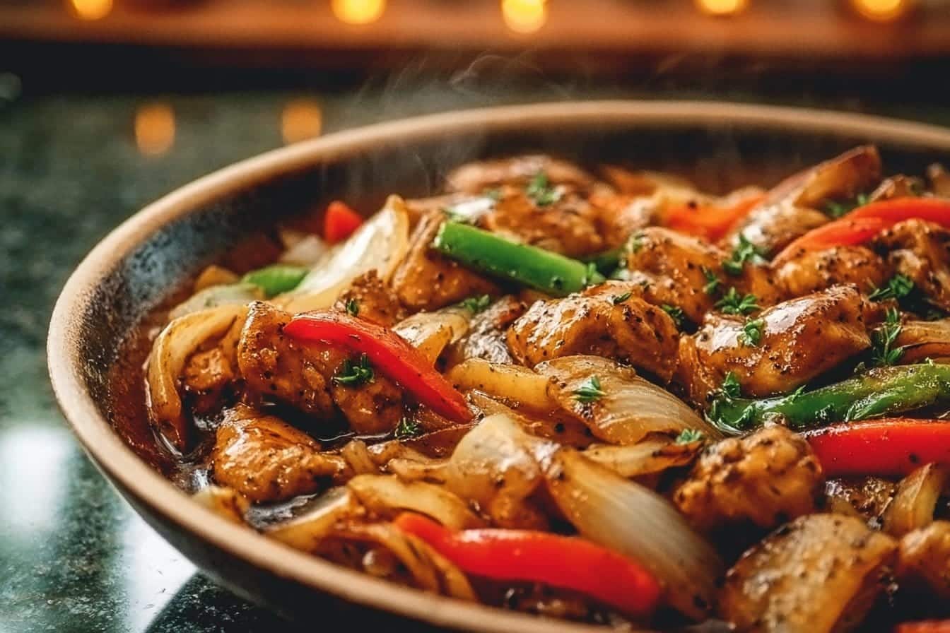 Black Pepper Chicken