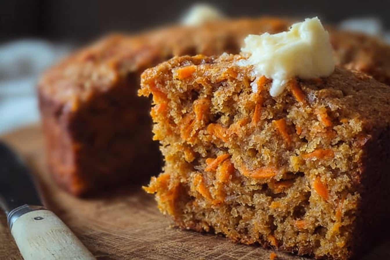 Easy Flourless Oatmeal Carrot Cake Recipe