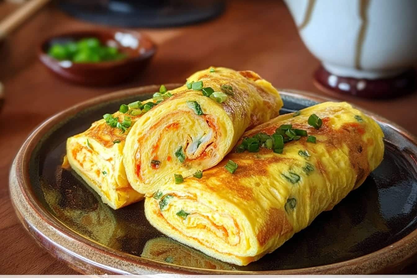 Korean Rolled Omelette